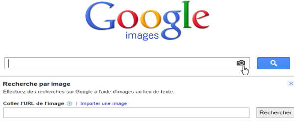 Rechercher la photo utilisée par l'escroc sur Google Image